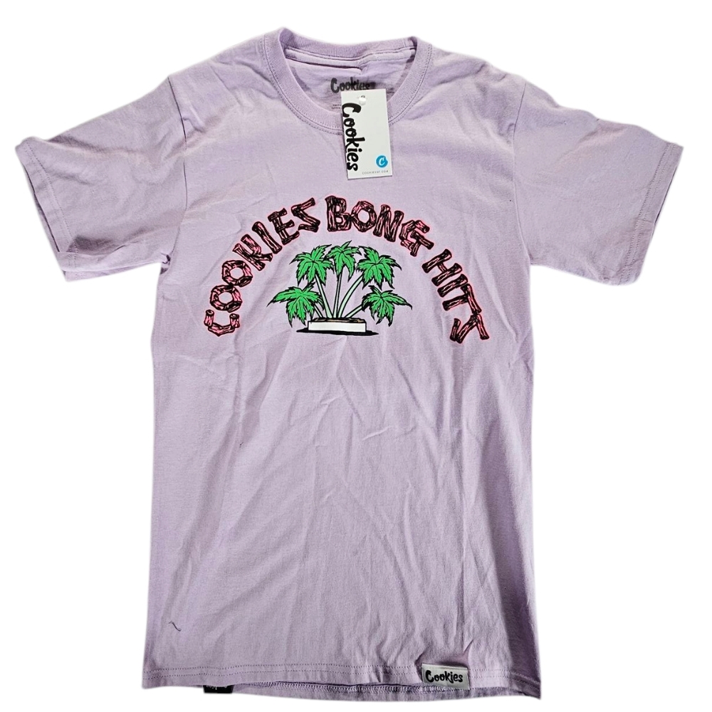 Cookies Men's Purple Graphic T-Shirt Size Small 420
